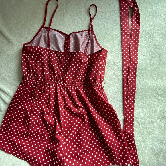SHEIN Red Romper - Picture 2 of 3